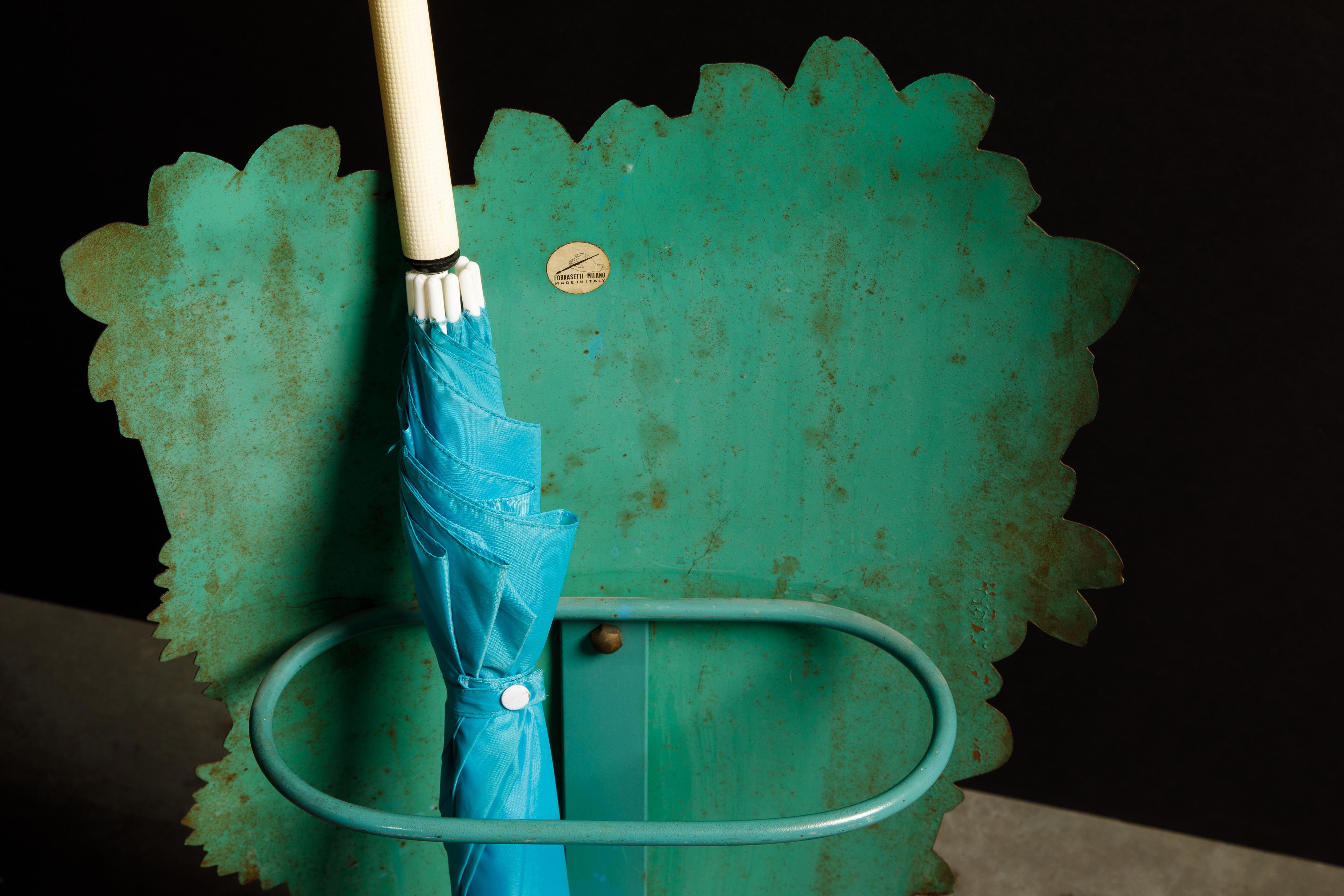 'Cesto di Dalie' Umbrella Stand by Piero Fornasetti, 1950s Italy, Signed For Sale 7