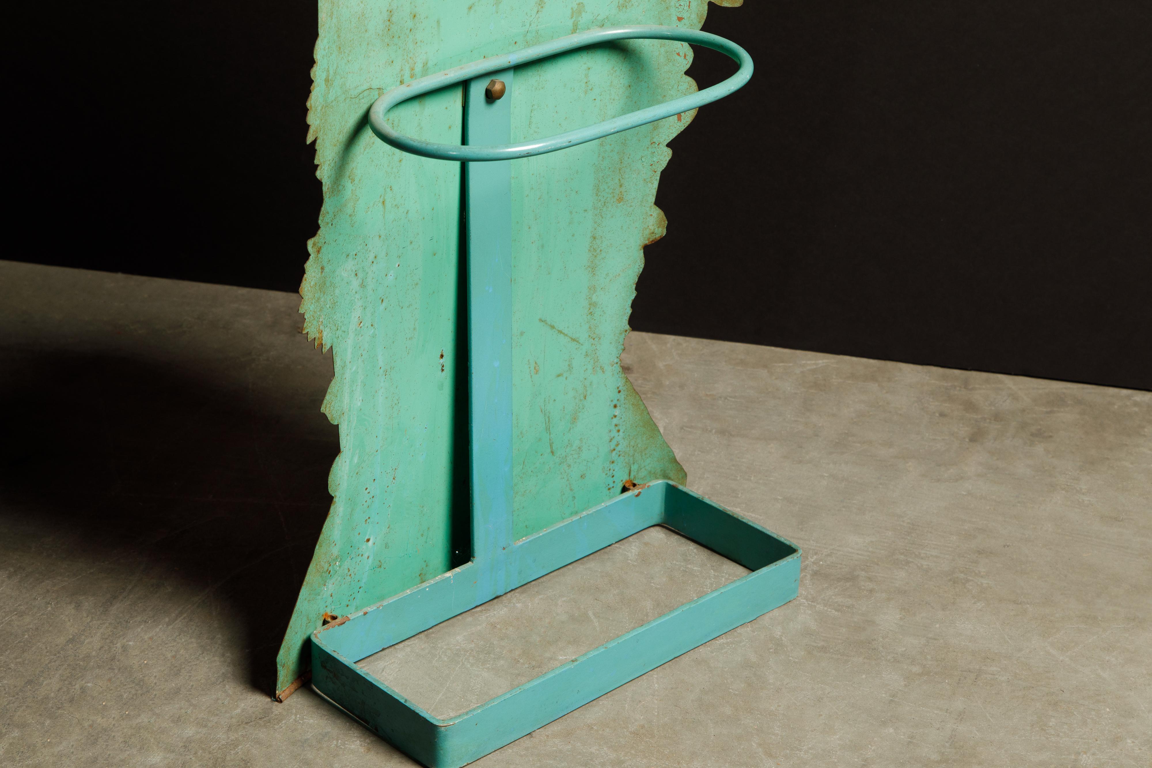 'Cesto di Dalie' Umbrella Stand by Piero Fornasetti, 1950s Italy, Signed For Sale 8