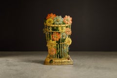 'Cesto di Dalie' Umbrella Stand by Piero Fornasetti, 1950s Italy, Signed