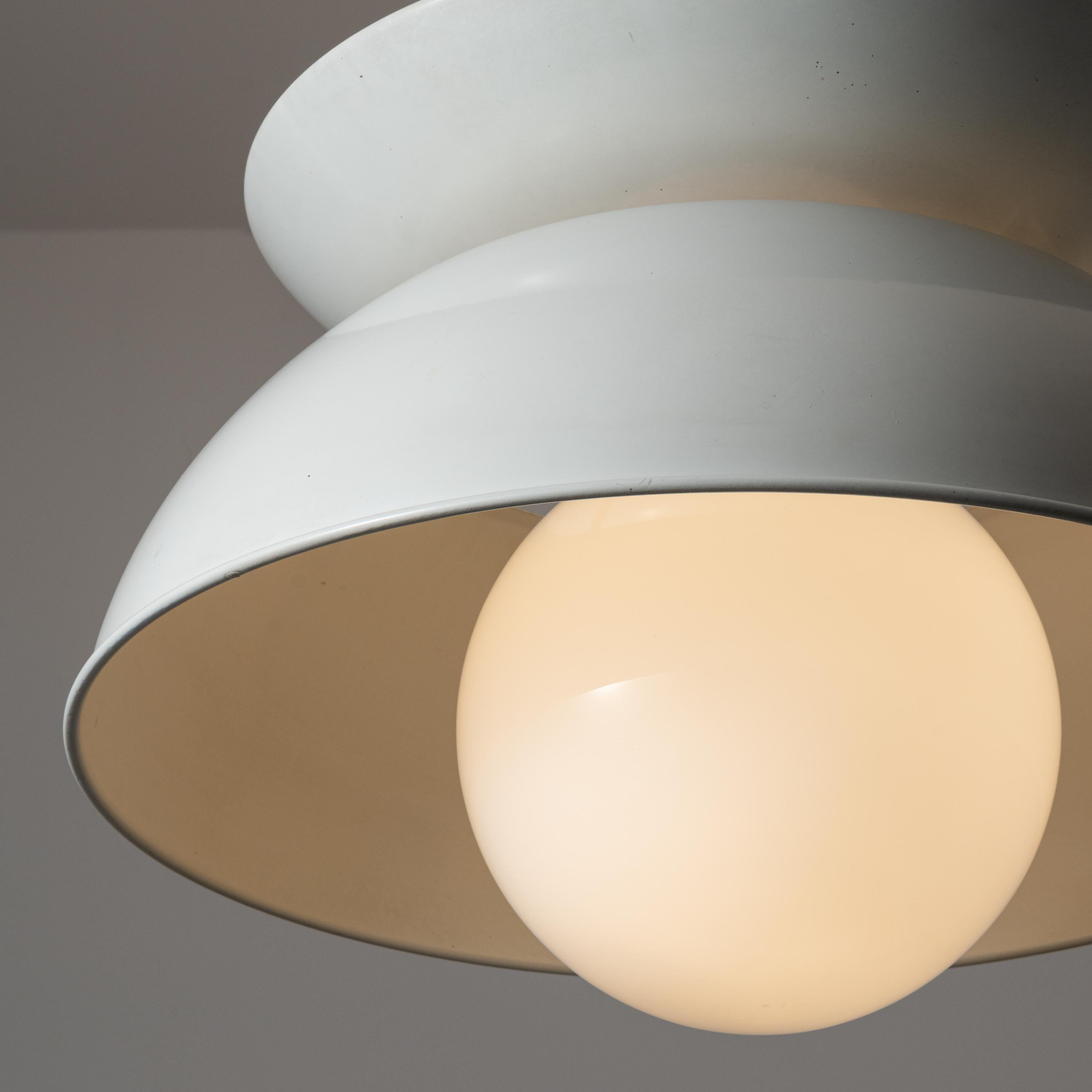 Enameled Cetra Ceiling Light by Vico Magistretti for Artemide