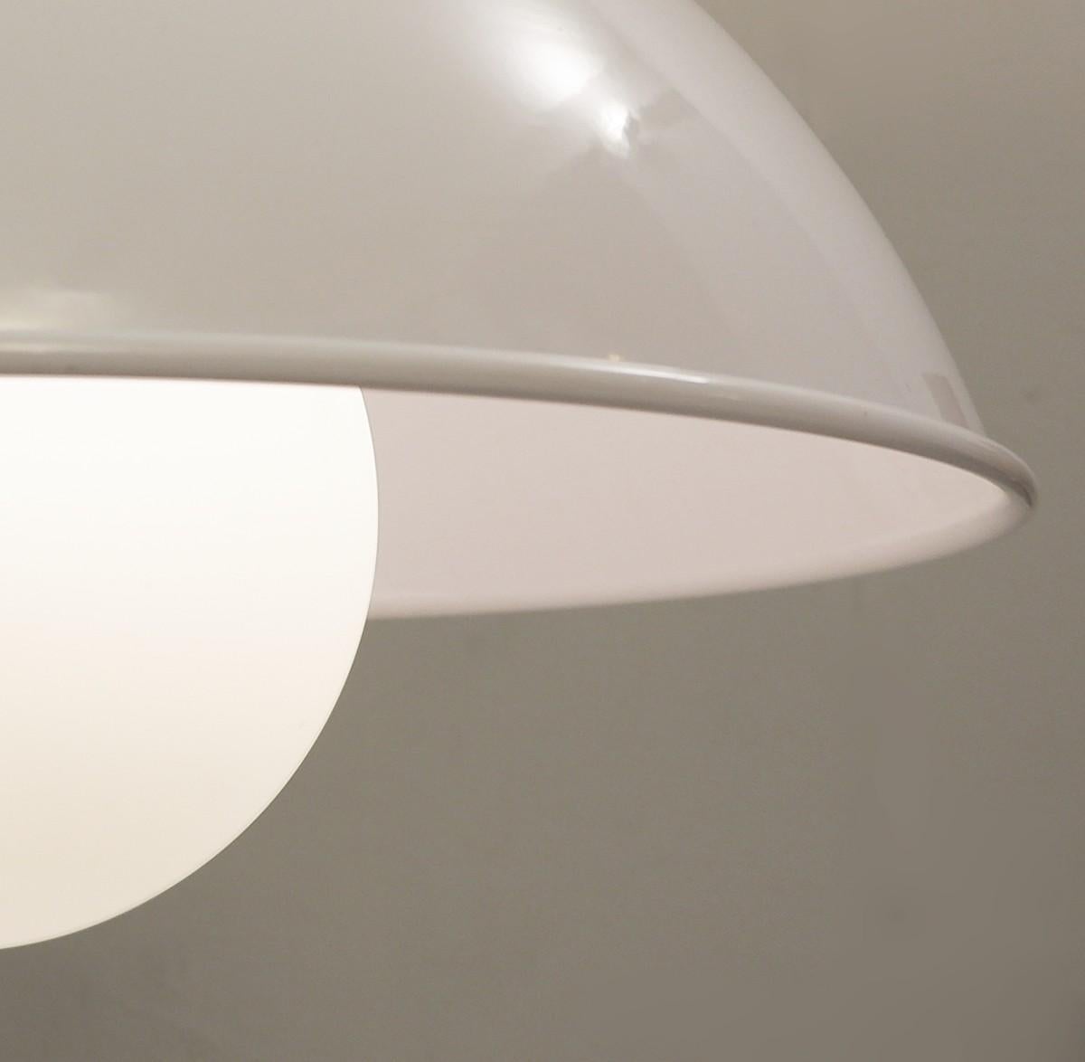 Mid-Century Modern 'Cetra' Hanging Lamp by Vico Magistretti for Artemide, 1960s For Sale