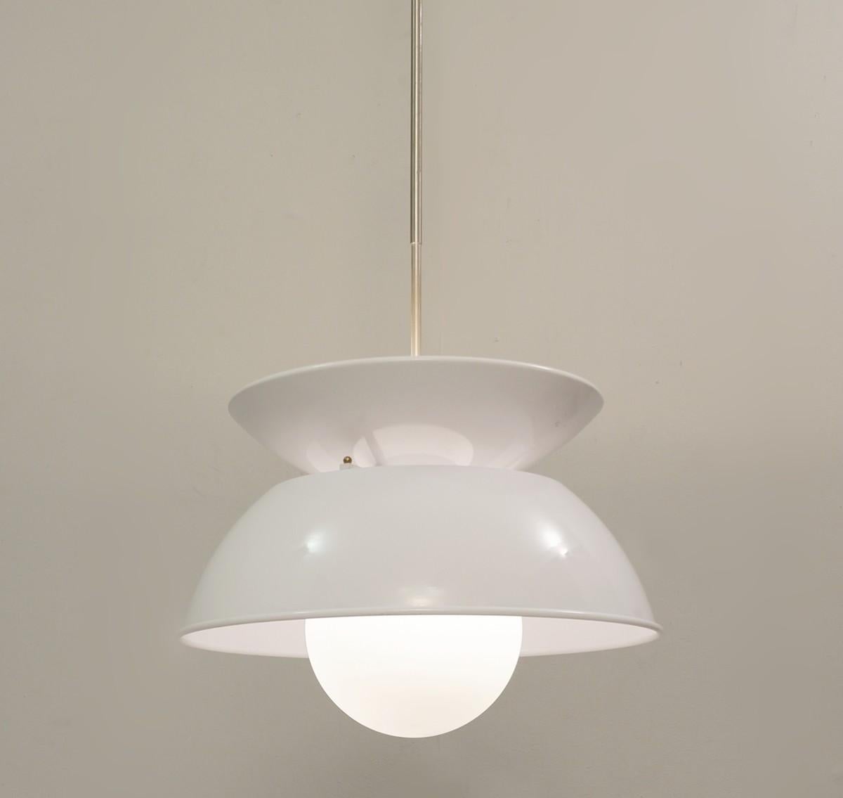 'Cetra' Hanging Lamp by Vico Magistretti for Artemide, 1960s For Sale 1