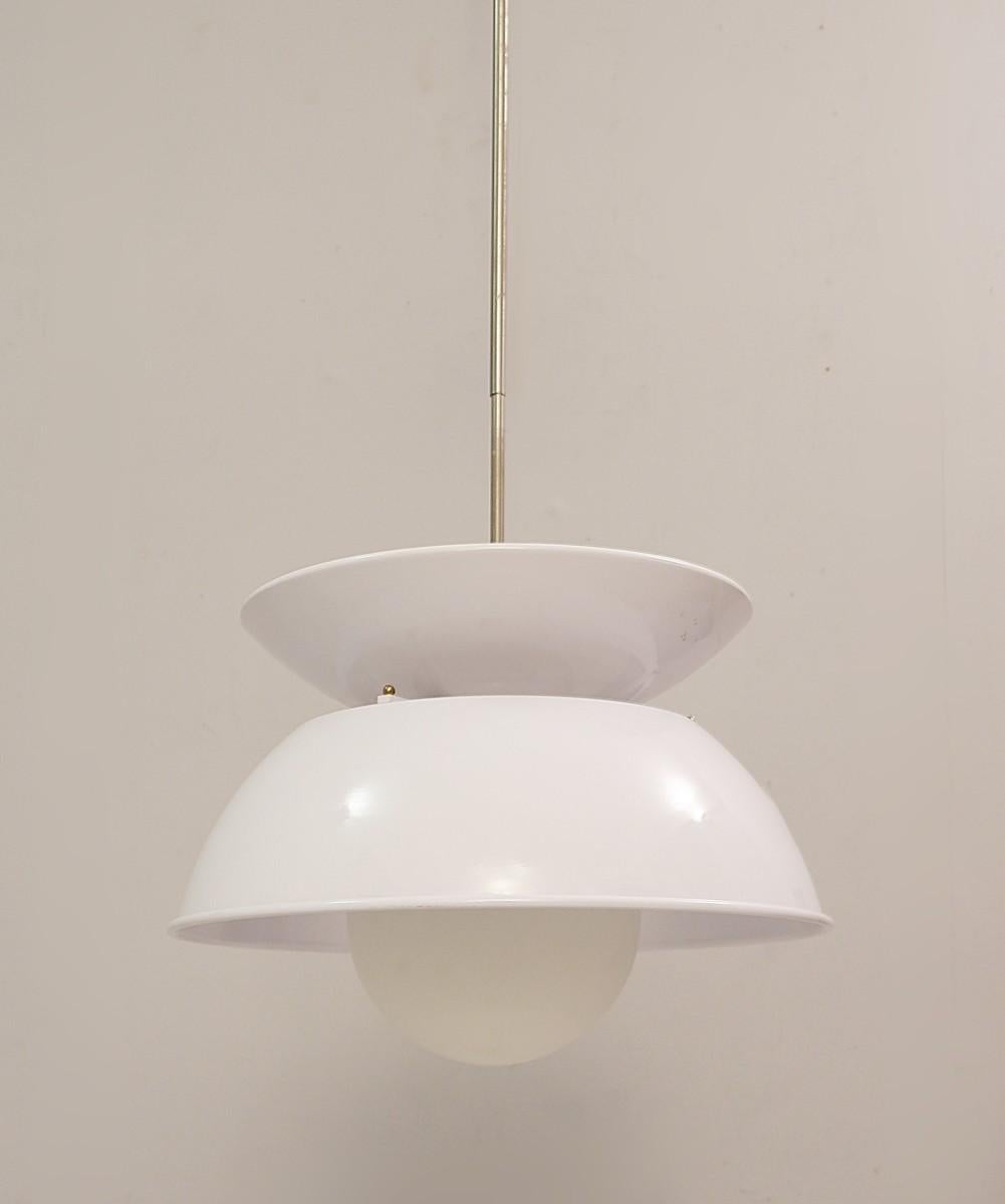 Hängeleuchte „Cetra“ von Vico Magistretti für Artemide, 1960er Jahre im Angebot 2