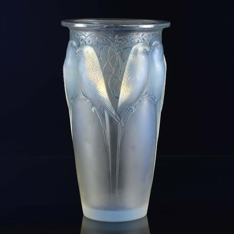 lalique ceylan vase for sale
