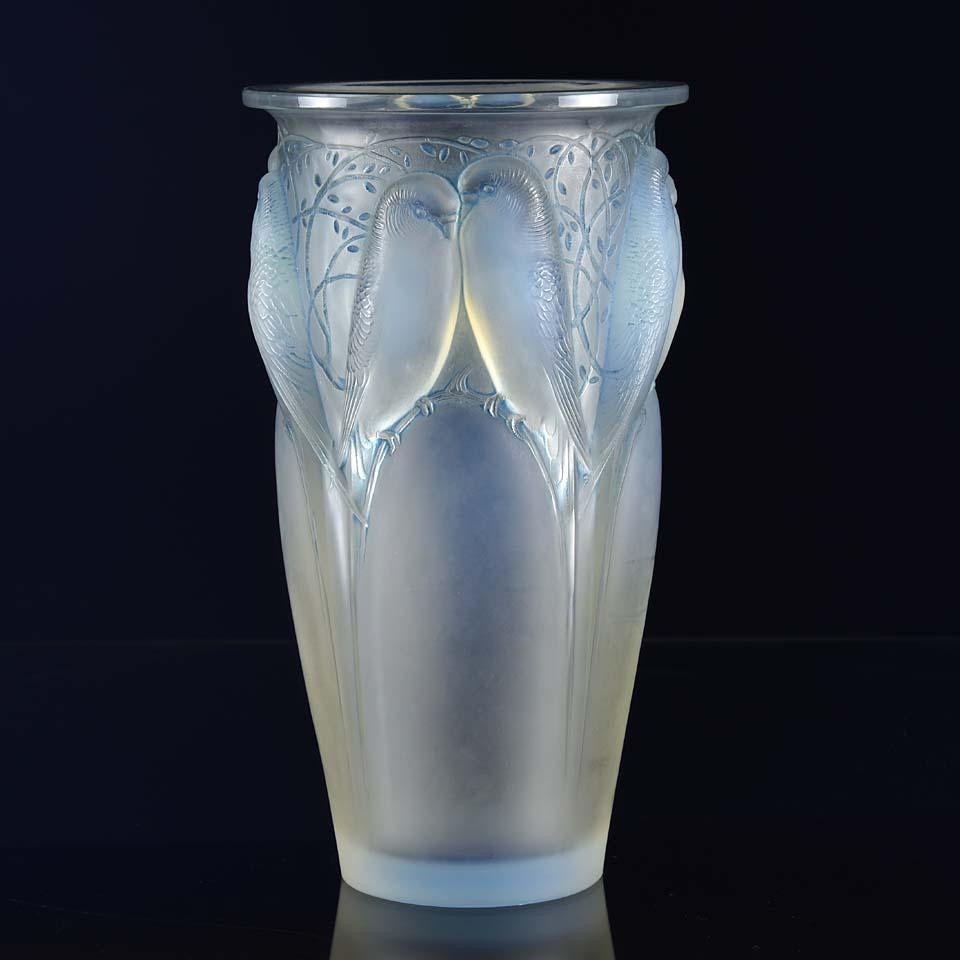 Mid-20th Century Ceylan Vase by René Lalique
