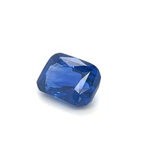 Saphir bleu de Ceylan taille coussin de 3,05 carats