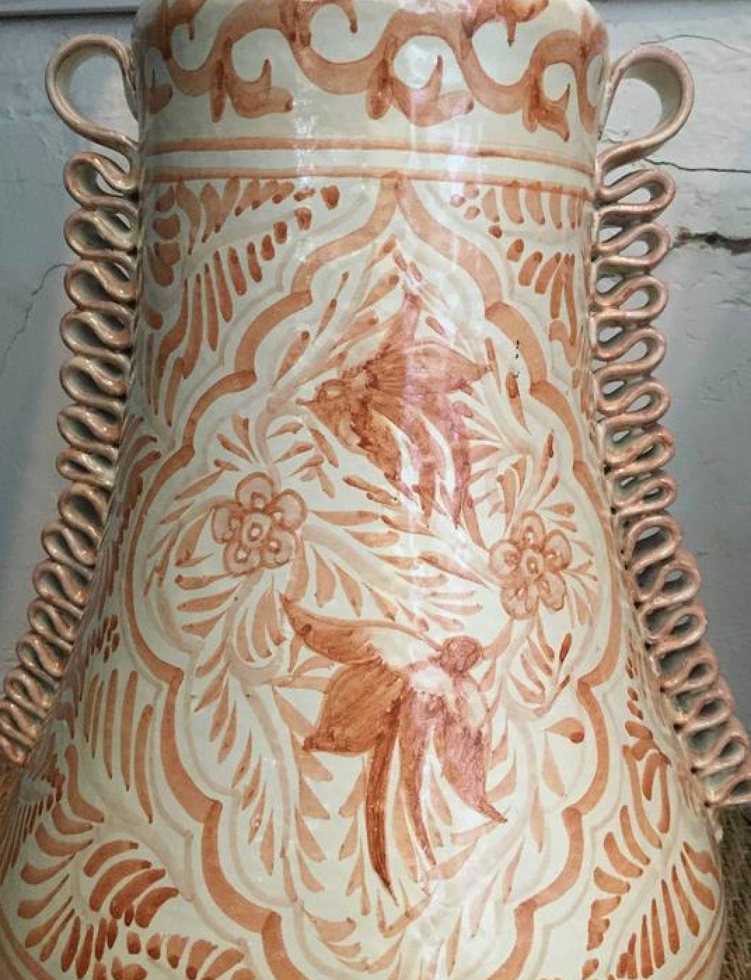 Glazed Mexican ceramic earthenware pottery. Various vintage pieces of 1950s Talavera. Prices range $200-$1400.