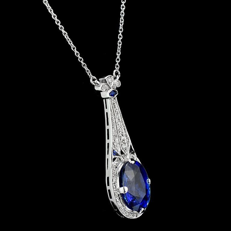 ceylon sapphire necklace