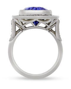 Bague saphir de Ceylan, 7.10 carats