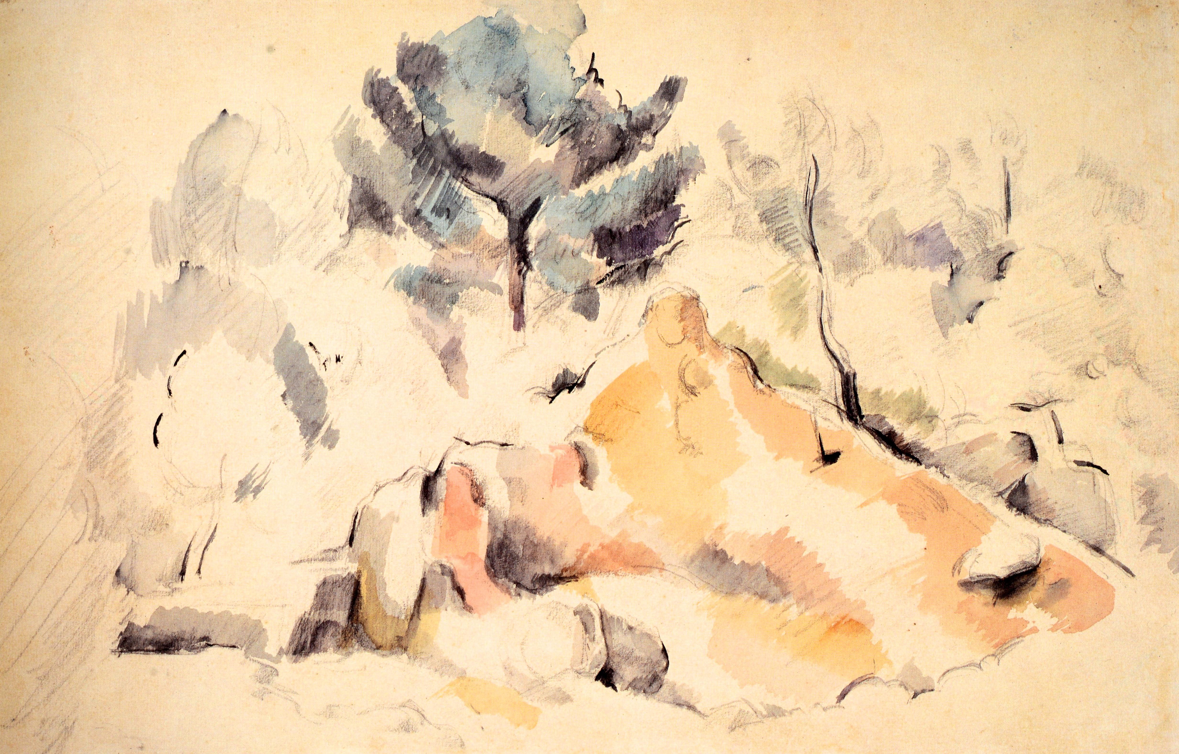 Cézanne Watercolors by Acquavella Galleries, 1st Ed For Sale 2