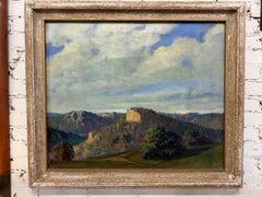 Geza Kende (1899–1952) California Landscape Oil Painting, Circa 1930