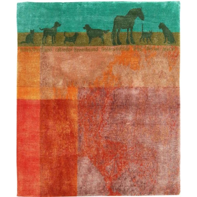 CF E3 rug, (Horse Figures) by Caturegli Formica (2016)
Meditation rugs - Elements Collection
Dimensions: 120 x 100 cm
Materials: Wool carpet (Hand-Knotted)

From 2017 the carpets have a lead seal that confirms their authenticity

Also