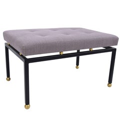 CF MODERN Custom Brass Ball Foot Bench