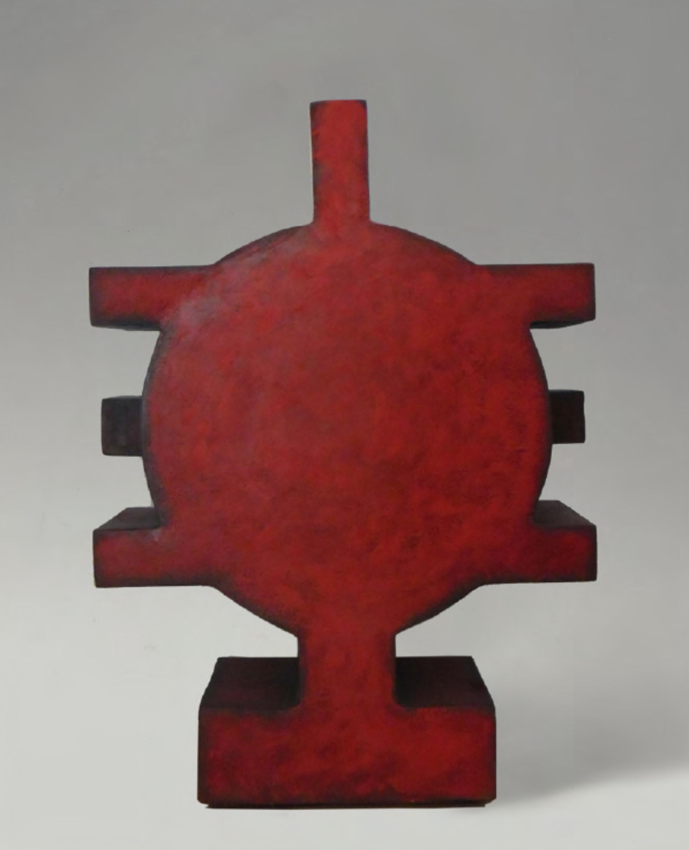 CF Te1.10 Terre von Caturegli Formica
Abmessungen: B 45 x H 52 cm
MATERIALIEN: Keramik

Terres, Dakar, Senegal, 1987-1991 

TERRES ist eine Serie von symbolischen Keramikskulpturen, die in Dakar, Senegal, im Atelier 