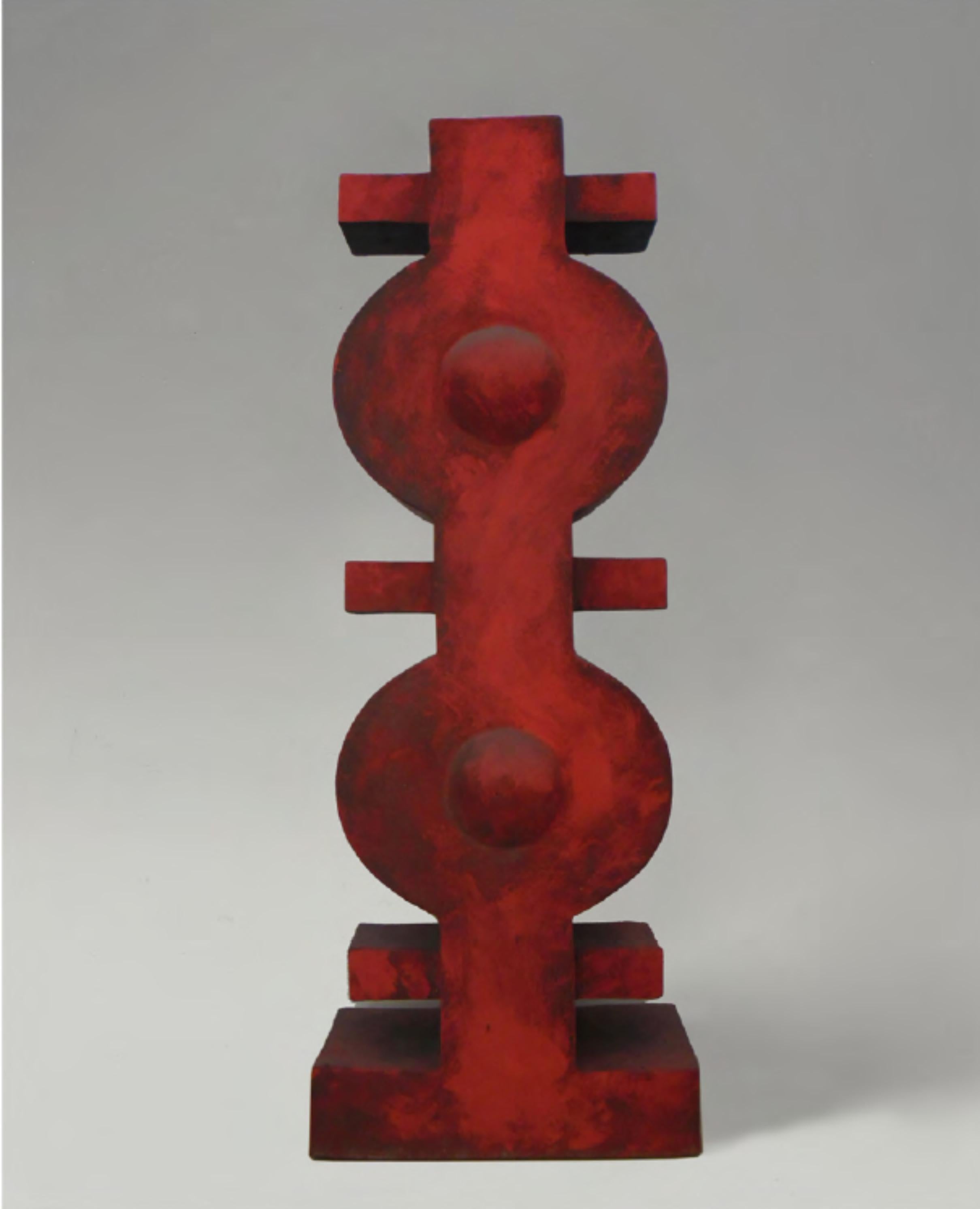 CF Te1.12 Terre von Caturegli Formica
Abmessungen: B 45 x H 64 cm
MATERIALIEN: Keramik

Terres, Dakar, Senegal, 1987-1991 

TERRES ist eine Serie von symbolischen Keramikskulpturen, die in Dakar, Senegal, im Atelier 