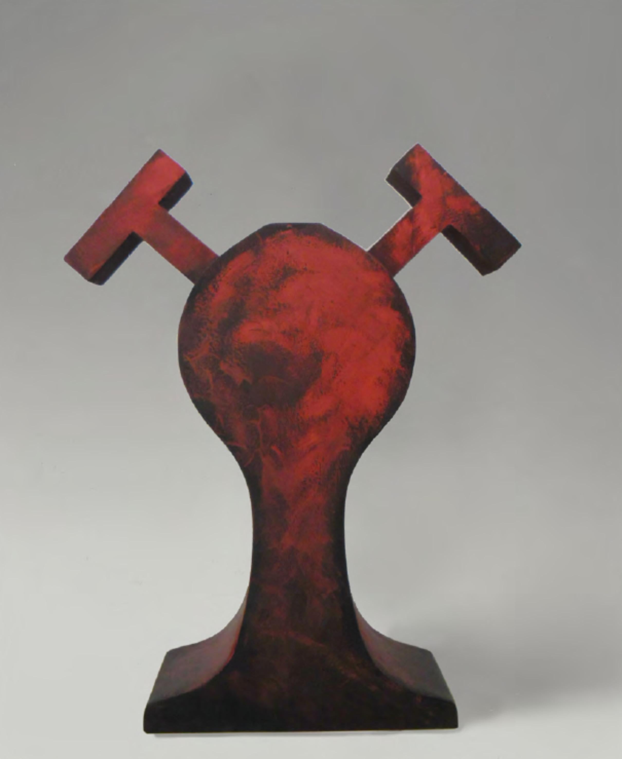 CF Te17 Terre von Caturegli Formica
Abmessungen: B 45 x H 50 cm
MATERIALIEN: Keramik

Terres, Dakar, Senegal, 1987-1991 

TERRES ist eine Serie von symbolischen Keramikskulpturen, die in Dakar, Senegal, im Atelier 
