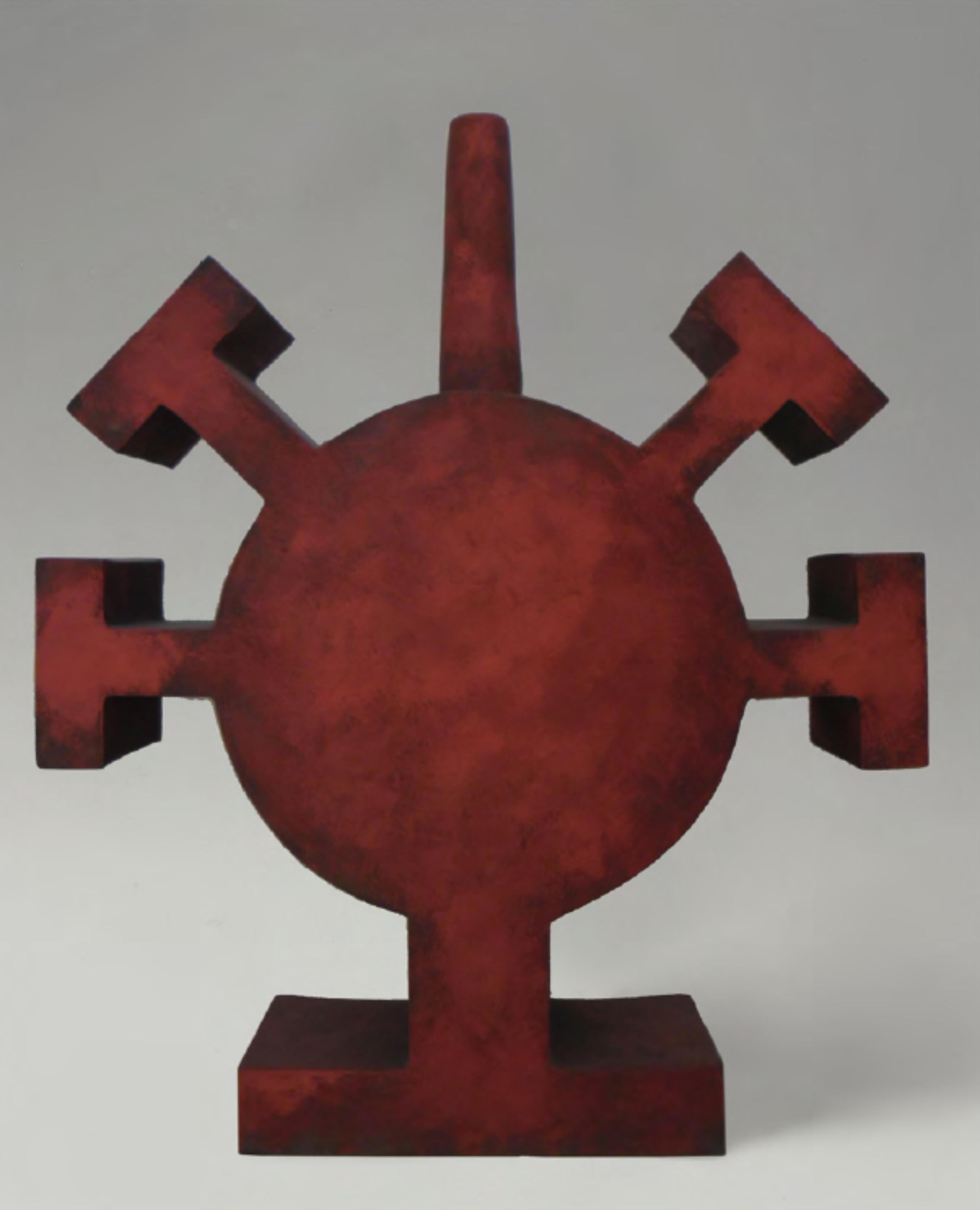 CF Te19 Terre von Caturegli Formica
Abmessungen: B 45 x H 56 cm
MATERIALIEN: Keramik

Terres, Dakar, Senegal, 1987-1991 

TERRES ist eine Serie von symbolischen Keramikskulpturen, die in Dakar, Senegal, im Atelier 