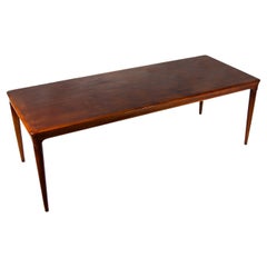 Grande table basse en bois de rose Silkeborg du Danemark, CFC