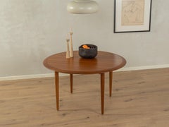 CFC Silkeborg round coffee table from 1960s