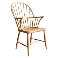 CH 18A Oak Armchair by Frits Henningsen for Carl Hansen