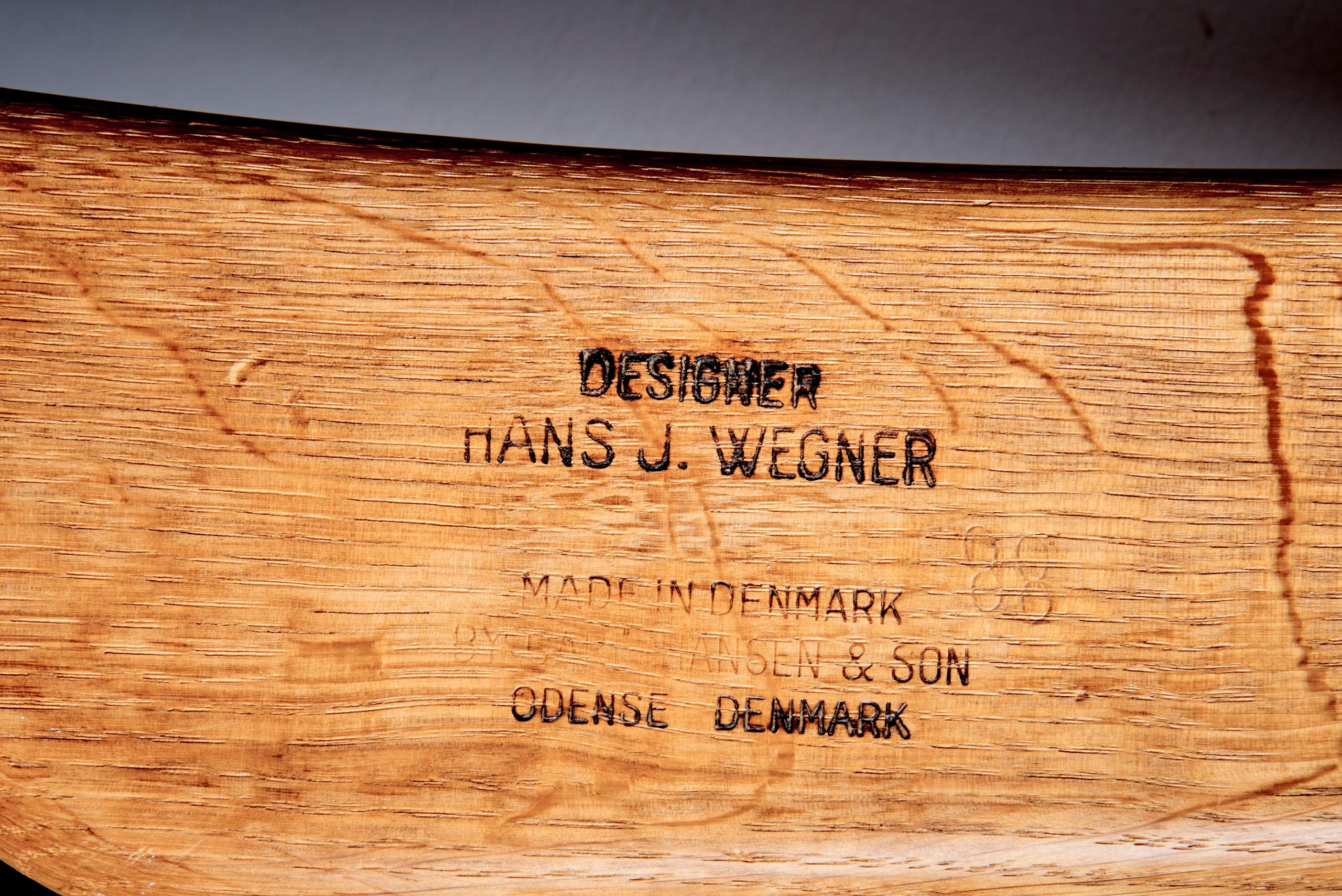 Ch 25 Chaise longue de Hans Wegner en vente 4