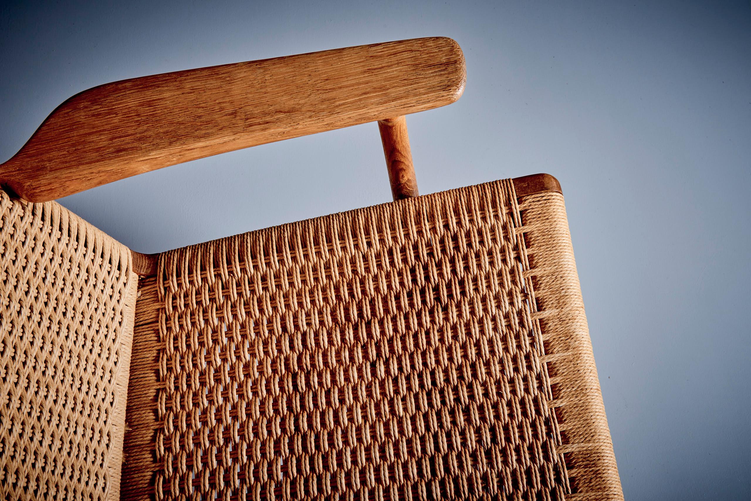 Ch 25 Chaise longue de Hans Wegner en vente 1