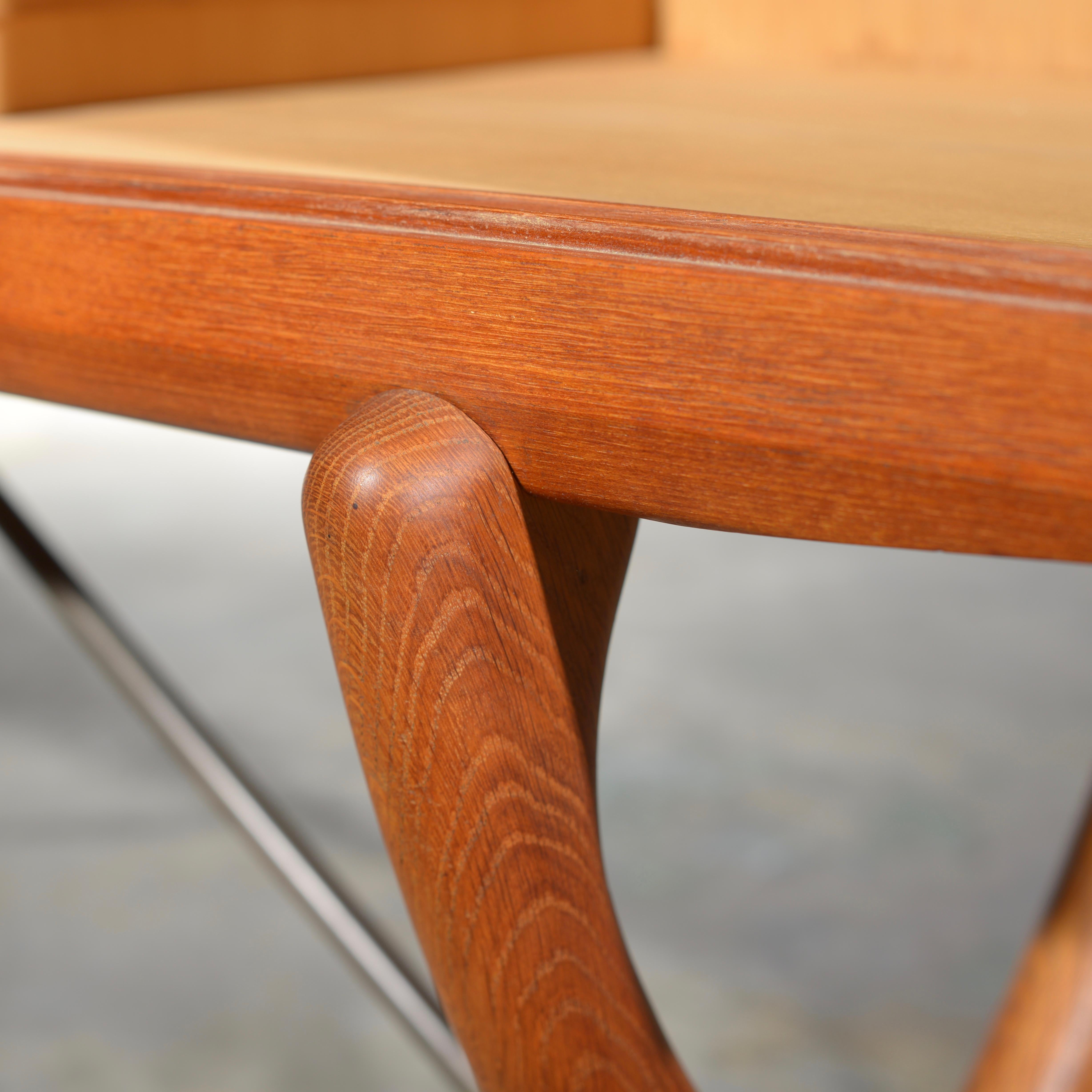 Buffet Saber 304 en teck et chêne de Hans J. Wegner 10