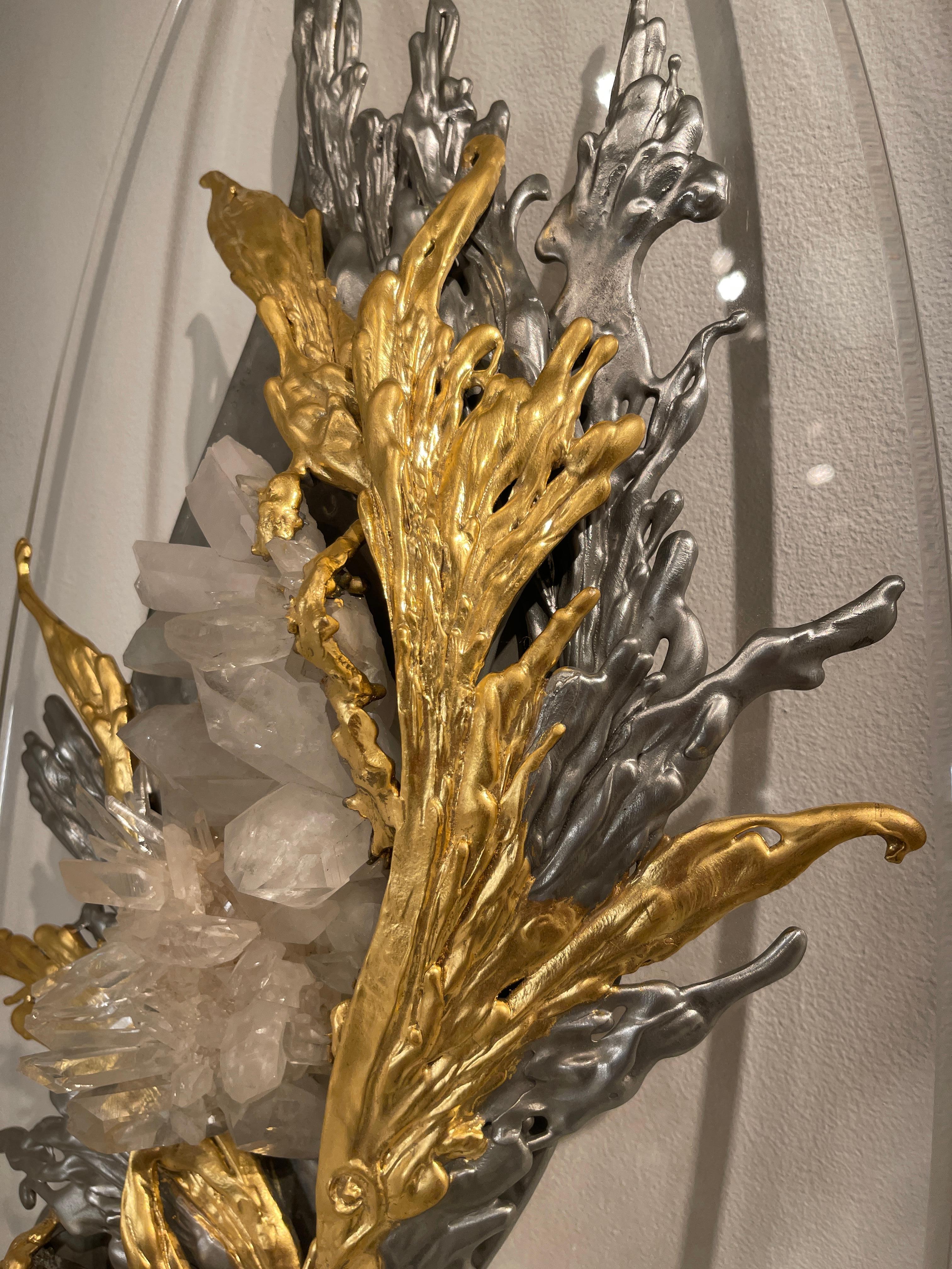 Francese Pietra preziosa scultorea di Ch. e I. Wolkoff in vendita