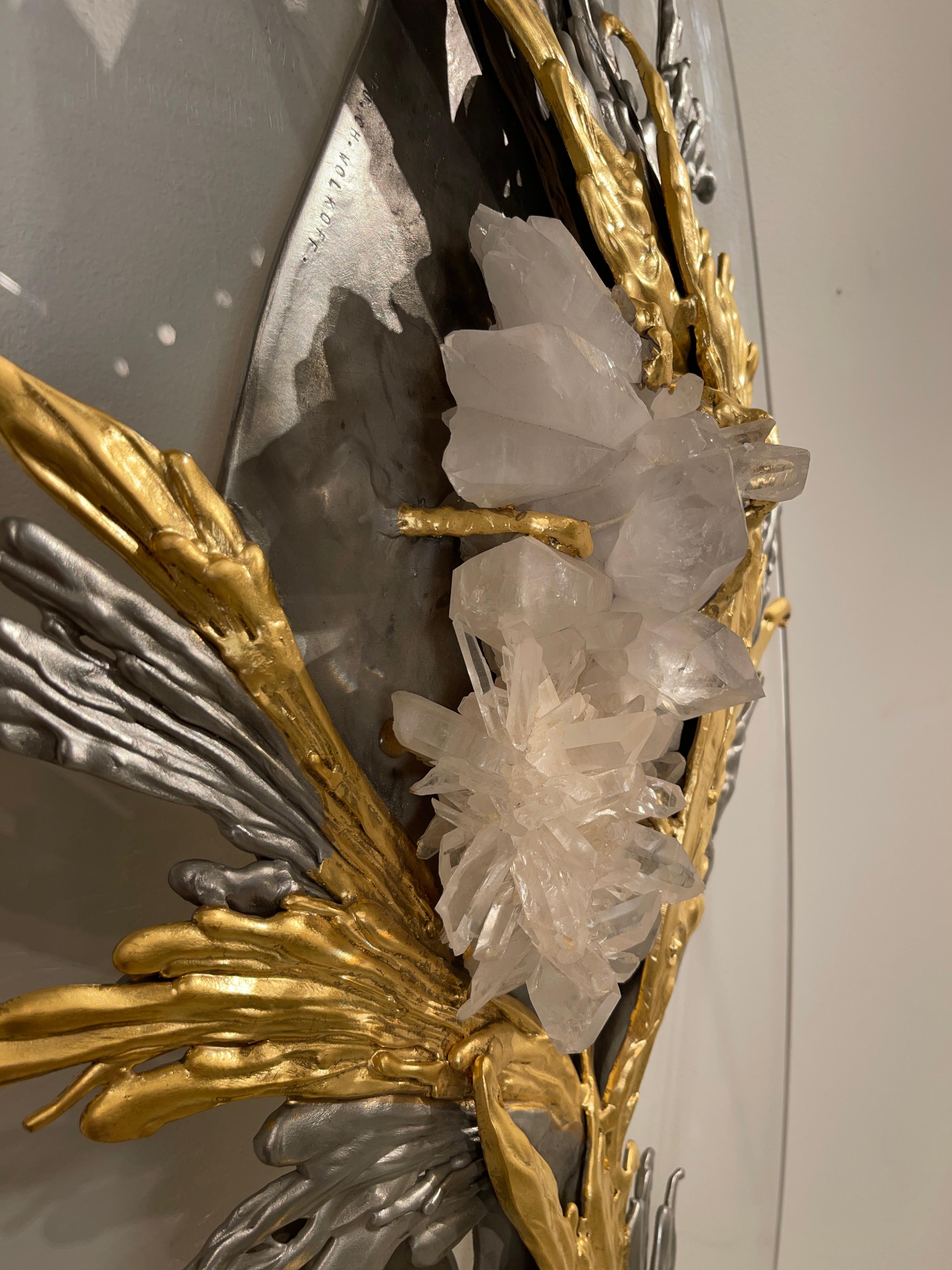 Ametista Pietra preziosa scultorea di Ch. e I. Wolkoff in vendita