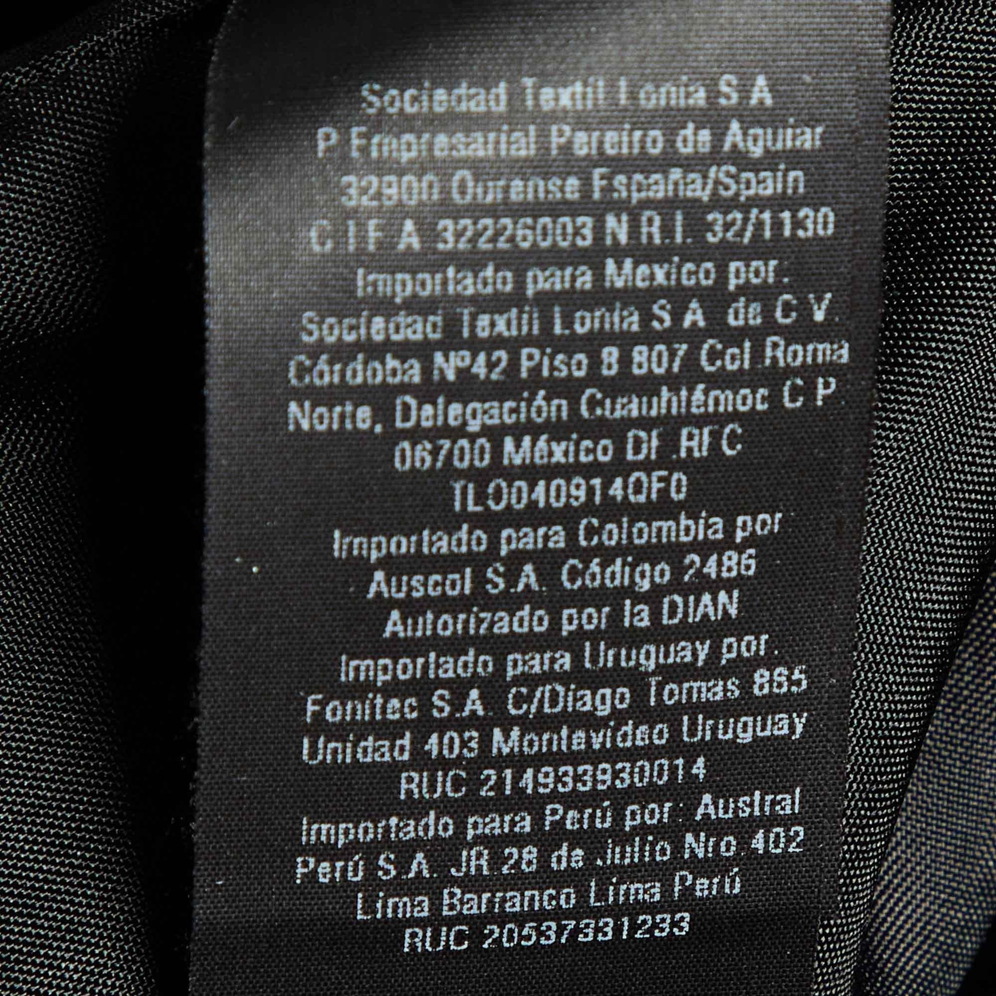 CH Carolina Herrera Gonna corta nera in misto cotone a pieghe S in vendita 1