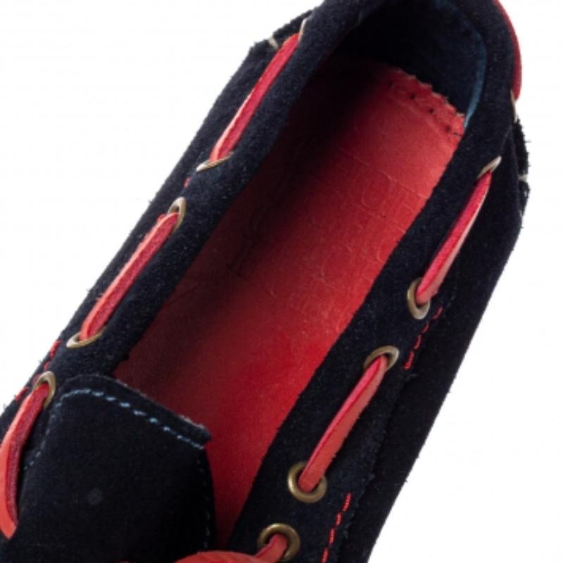 CH Carolina Herrera Black Suede Loafers Size 41 For Sale 1