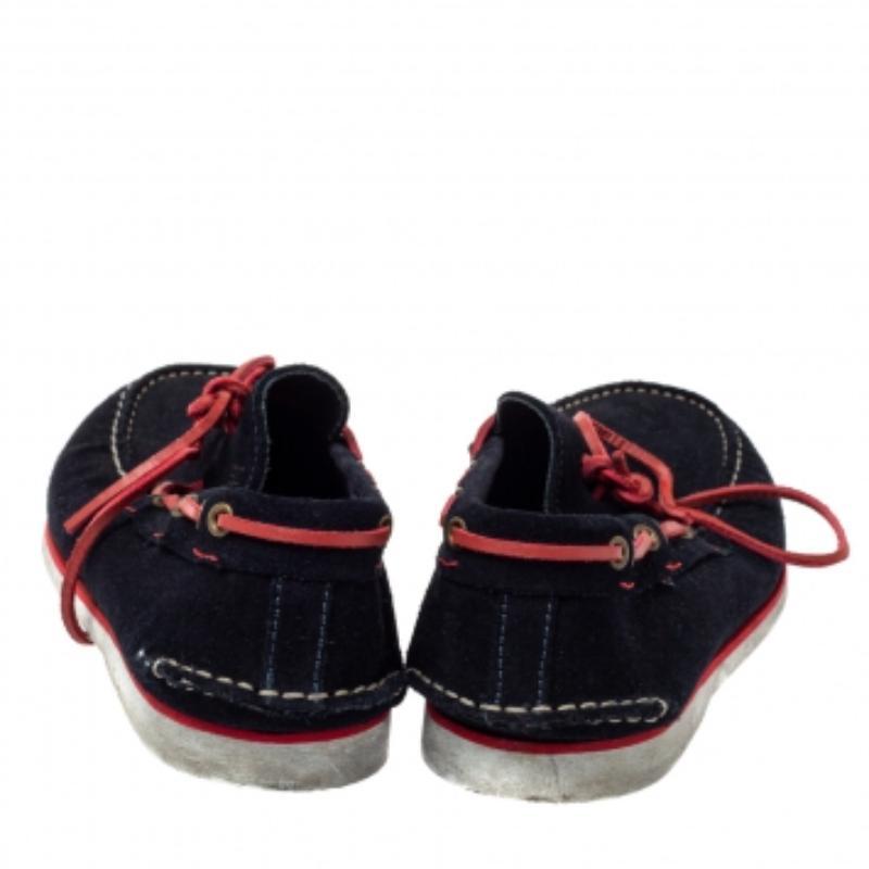 CH Carolina Herrera Black Suede Loafers Size 41 For Sale 2