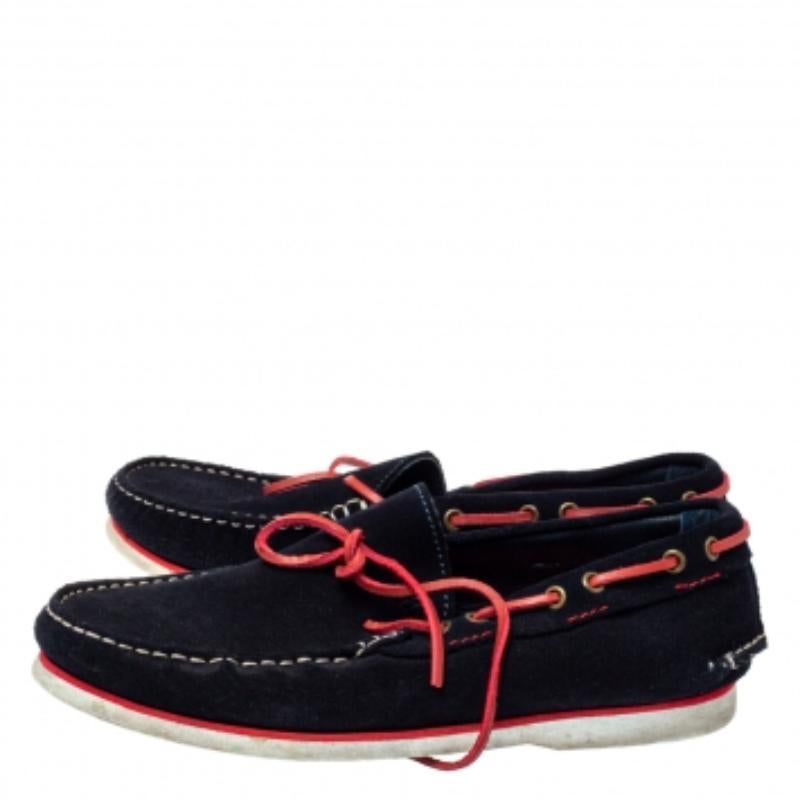CH Carolina Herrera Black Suede Loafers Size 41 For Sale 3