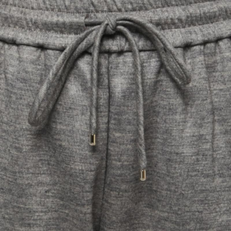 CH Pantalones Carolina Herrera Lana Gris Cintura Elástica L en venta 1