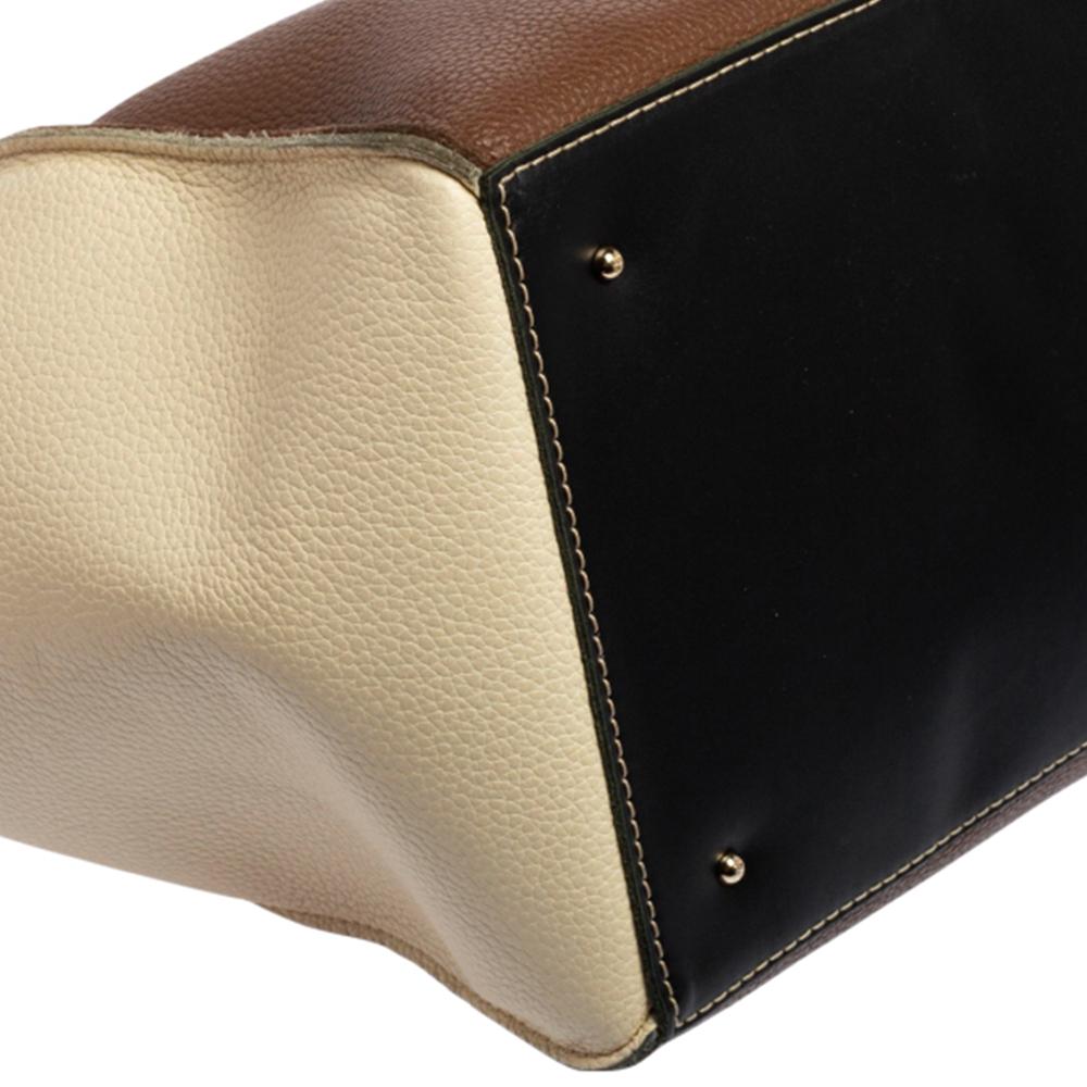 Women's CH Carolina Herrera Multicolor Leather Vendome Tote