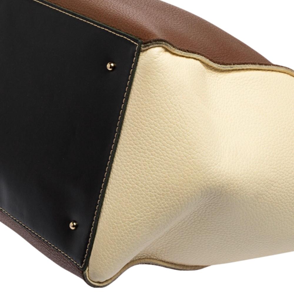 CH Carolina Herrera Multicolor Leather Vendome Tote 1