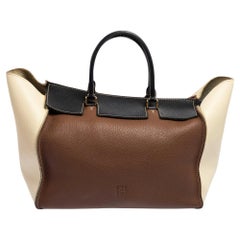 CH Carolina Herrera Multicolor Leather Vendome Tote