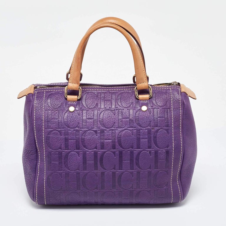 Bolso Bandolera Bolso Morado Carolina Herrera Bolso Carolina