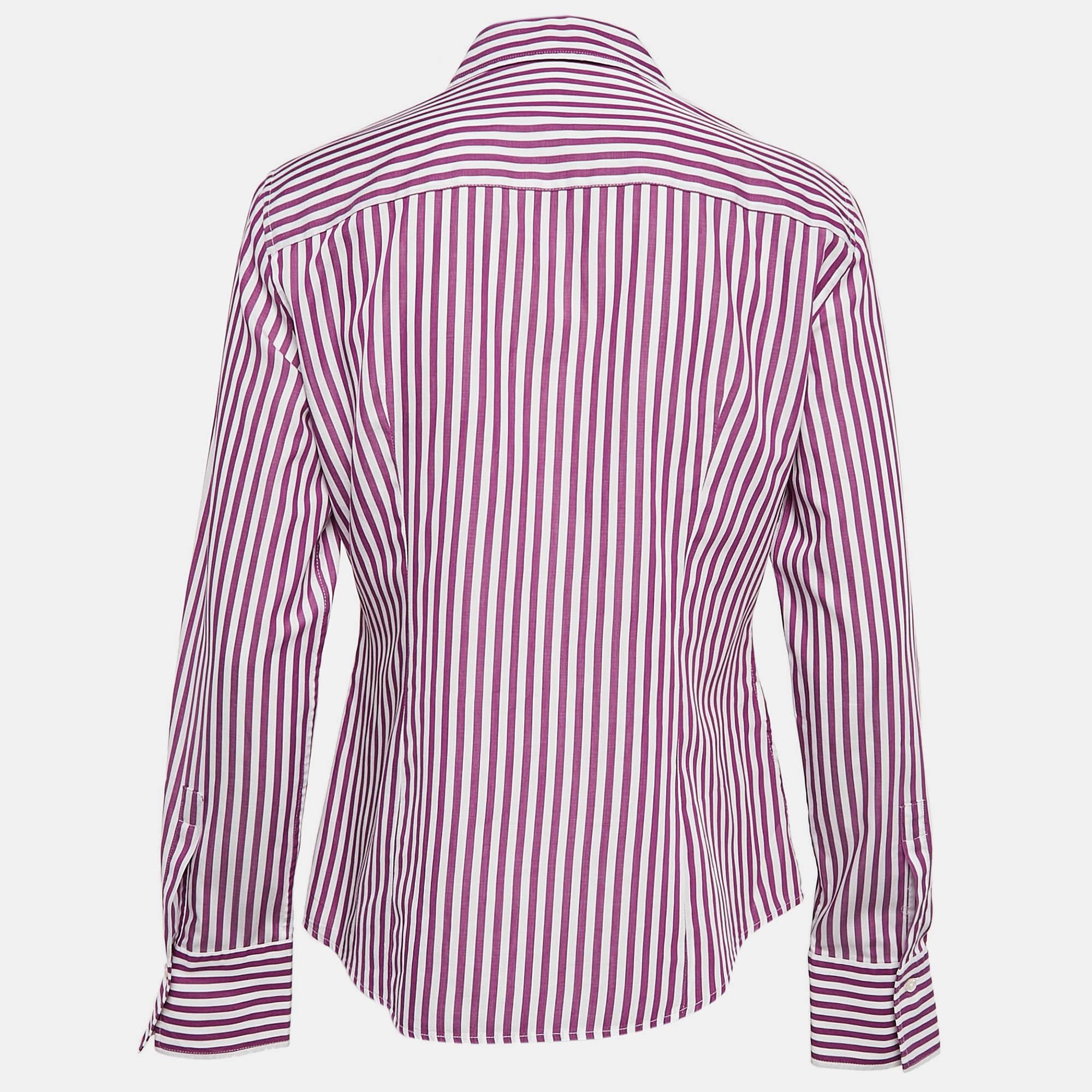 Shirts are an indispensable part of a wardrobe  so this brand brings you a creation that is both versatile and stylish. It has been tailored from quality material in a versatile shade. The shirt is detailed with signature elements and a comfortable