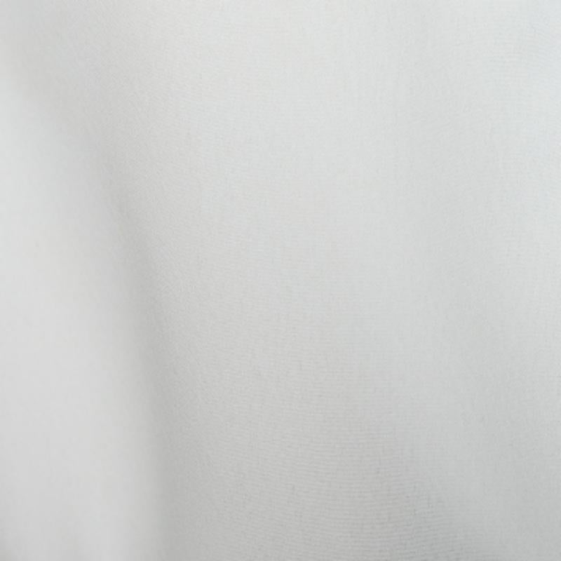 CH Carolina Herrera Encogimiento de hombros sin mangas con ribete de contraste blanco M Blanco en venta