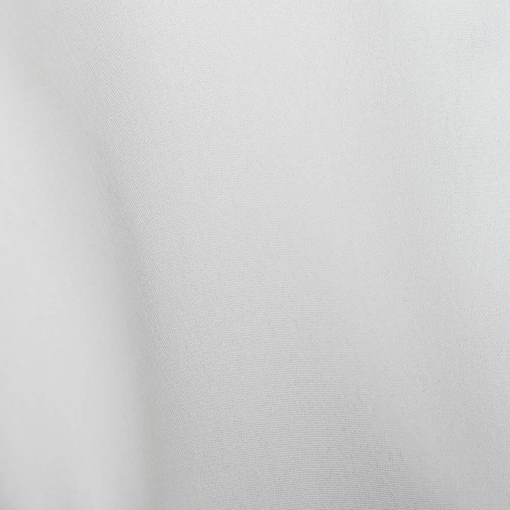 CH Carolina Herrera White Twill Contrast Trim belted Sleeveless Shrug M In Good Condition In Dubai, Al Qouz 2