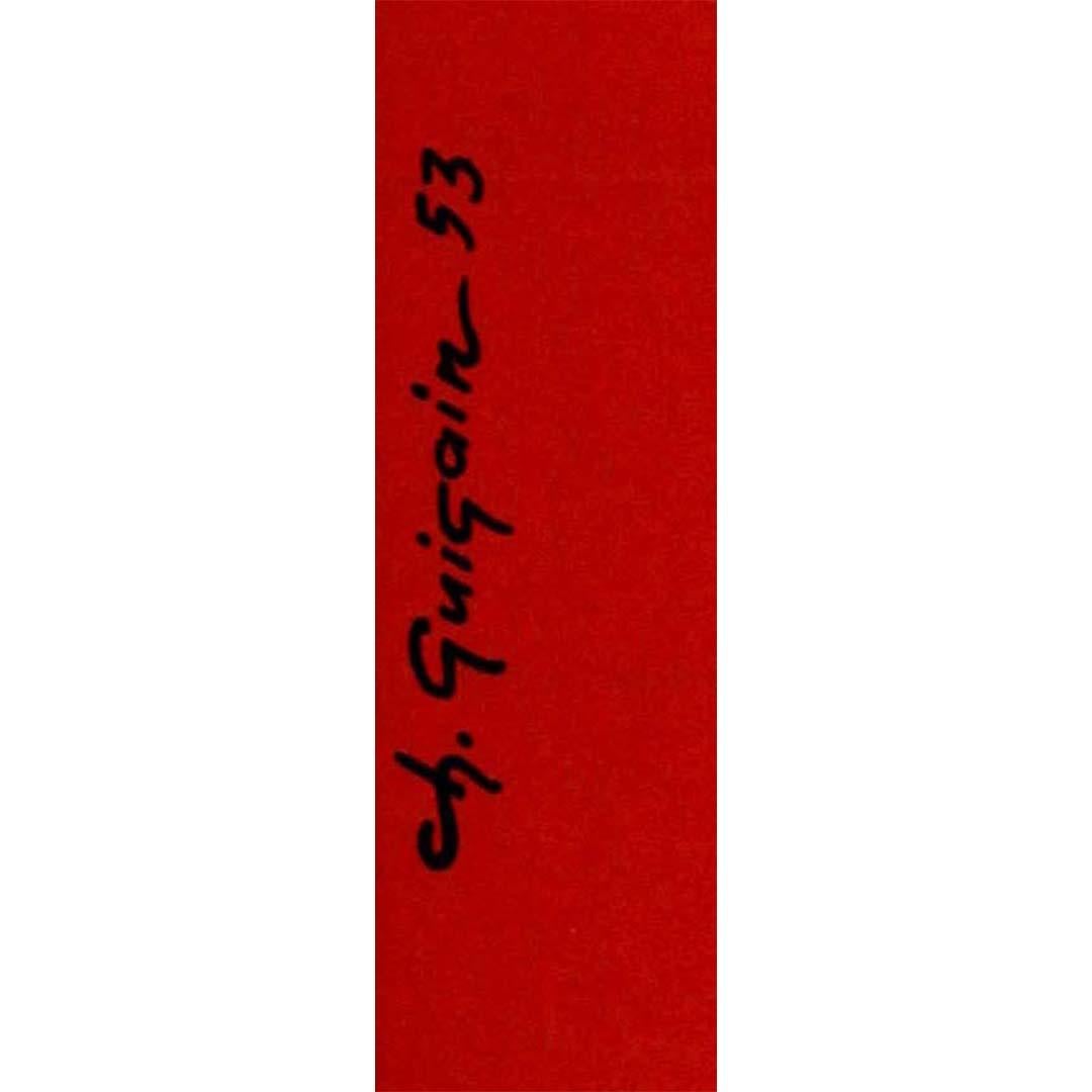 The 1953 original advertising poster by Ch. Guigain, titled 