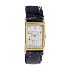 C.H. Meylan Brassus 18Kt Yellow Gold Art Deco Watch Hand Constructed, circa 1940