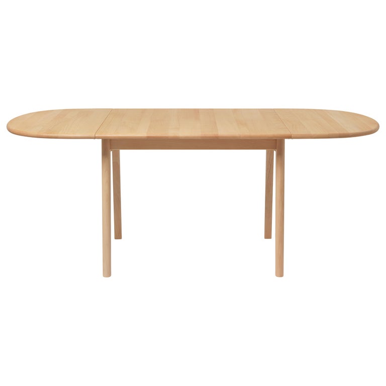 For Sale: Brown (Beech Oil) CH002 Small Dining Table in Wood Finish by Hans J. Wegner