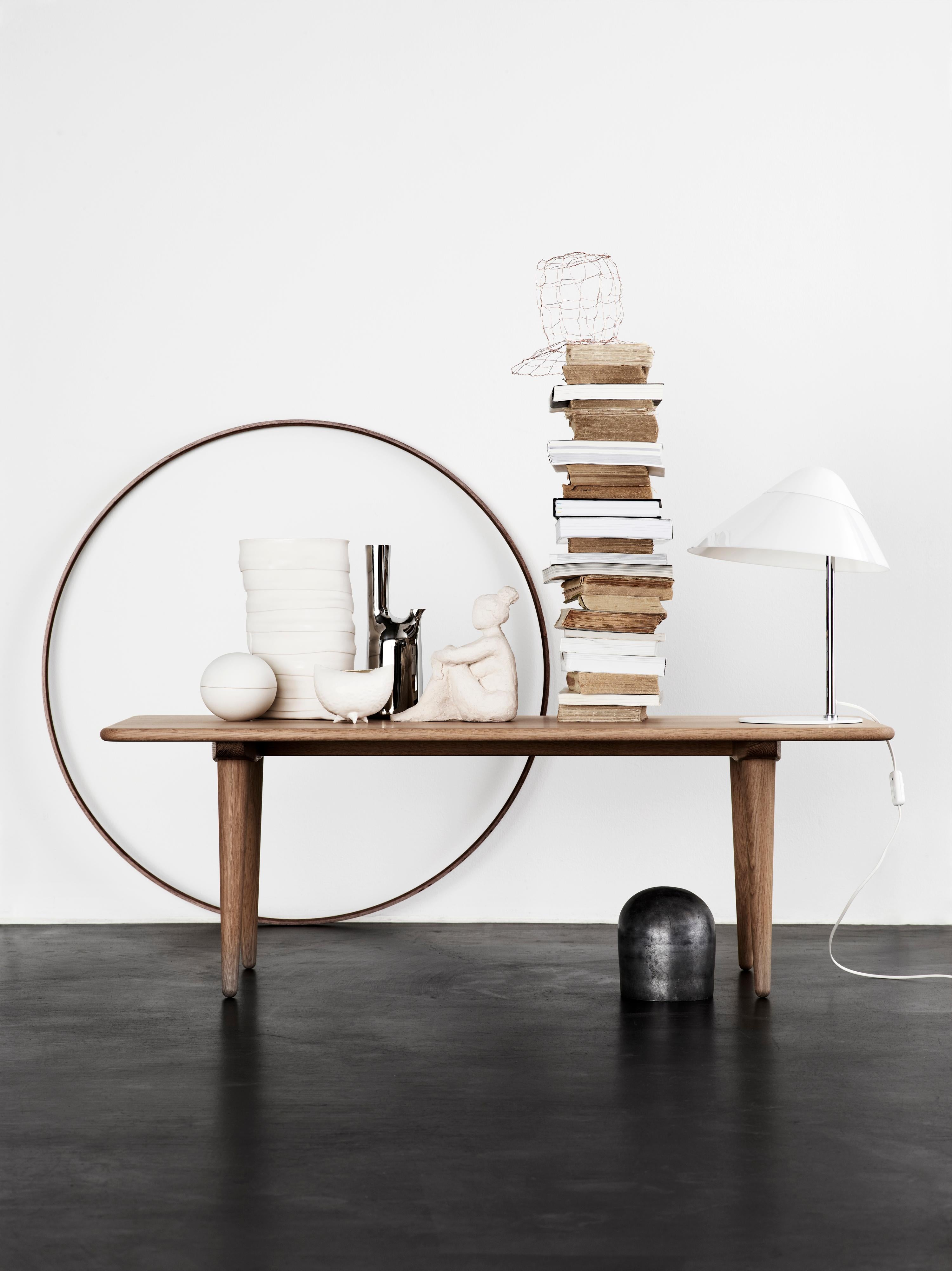 Contemporary CH011 Coffee Table in Wood by Hans J. Wegner