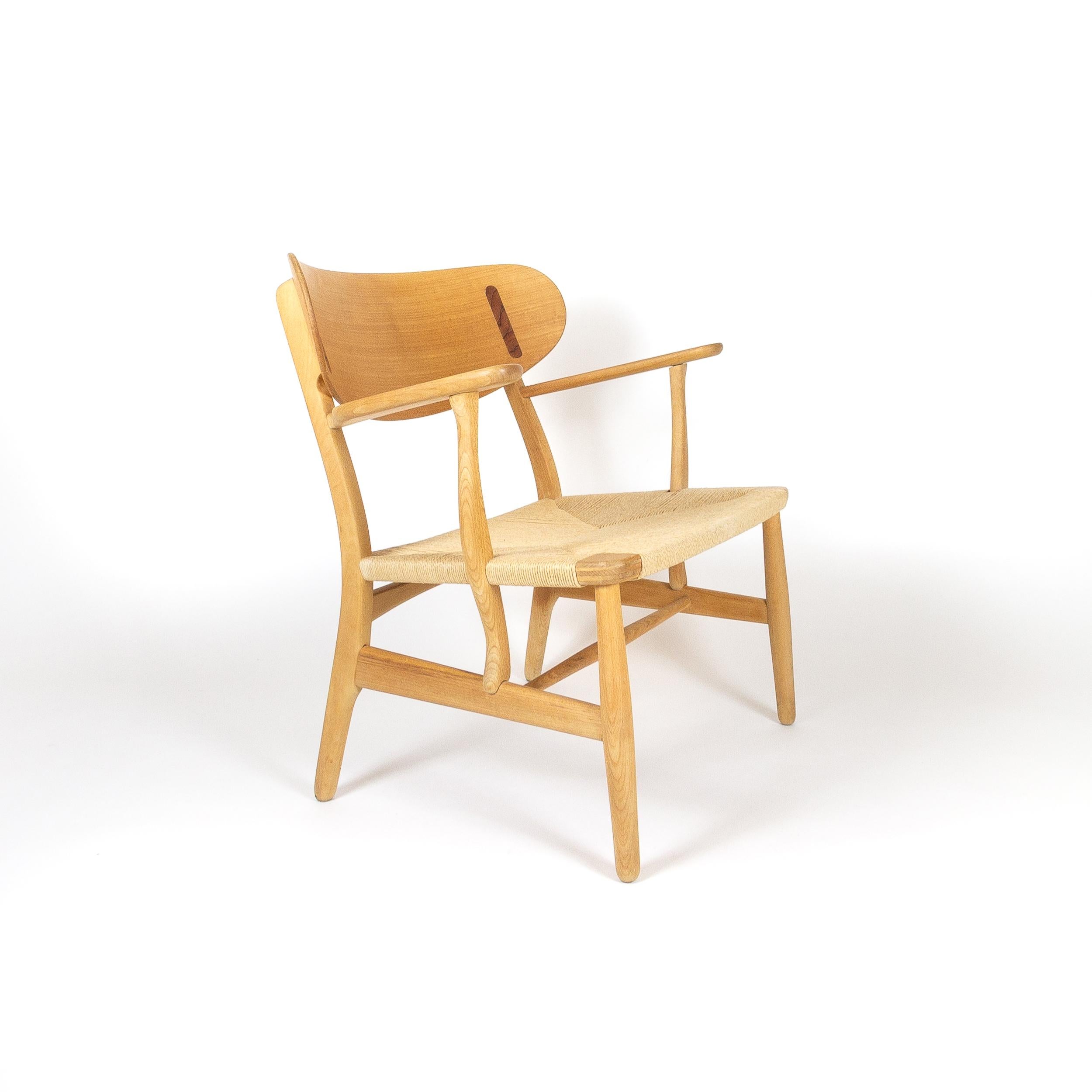 Danish CH22 Lounge Chair by Hans Wegner for Carl Hansen, Denmark