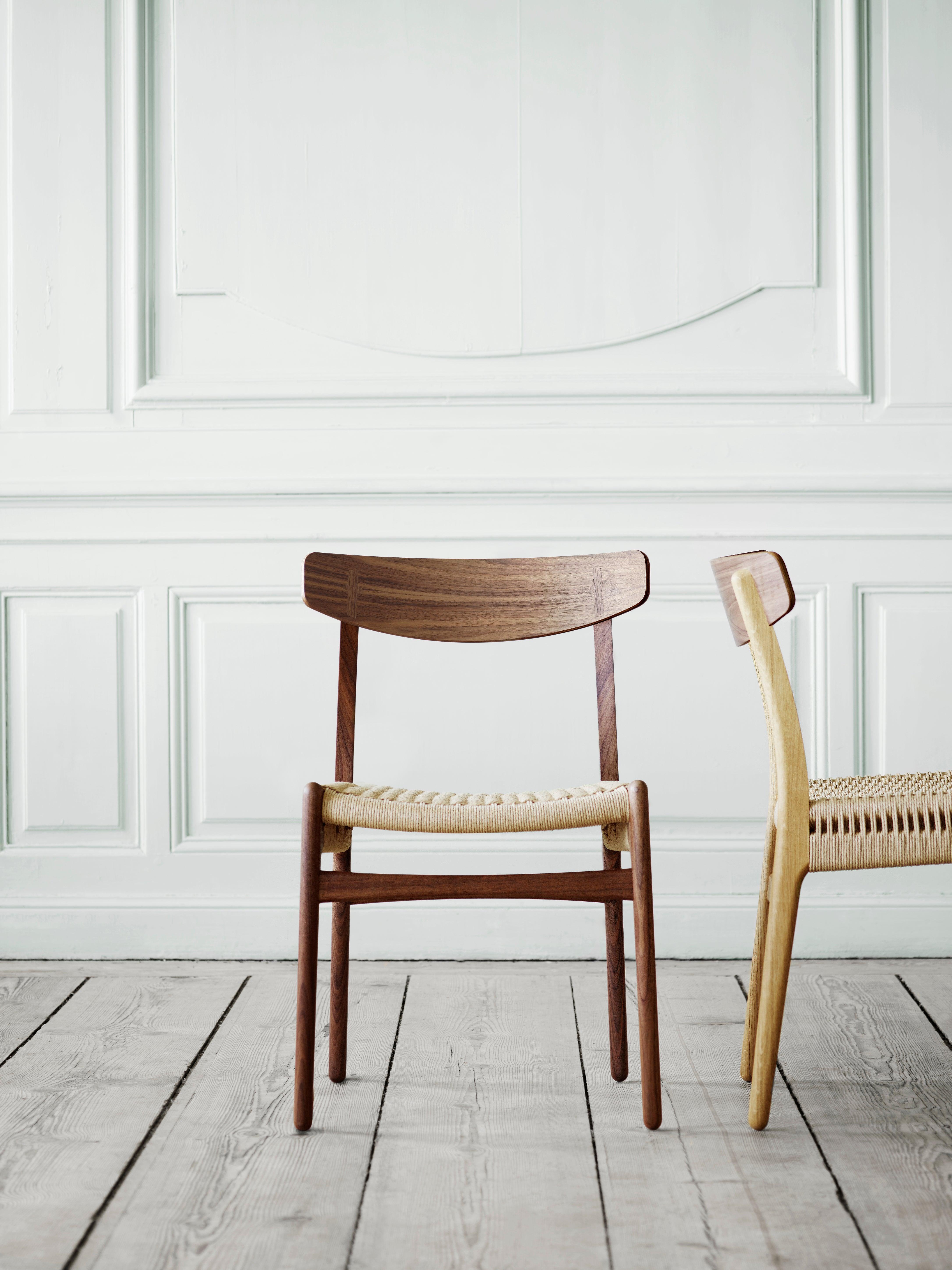 CH23 Dining Chair in Oak Oil with Natural Papercord Seat by Hans J. Wegner 11