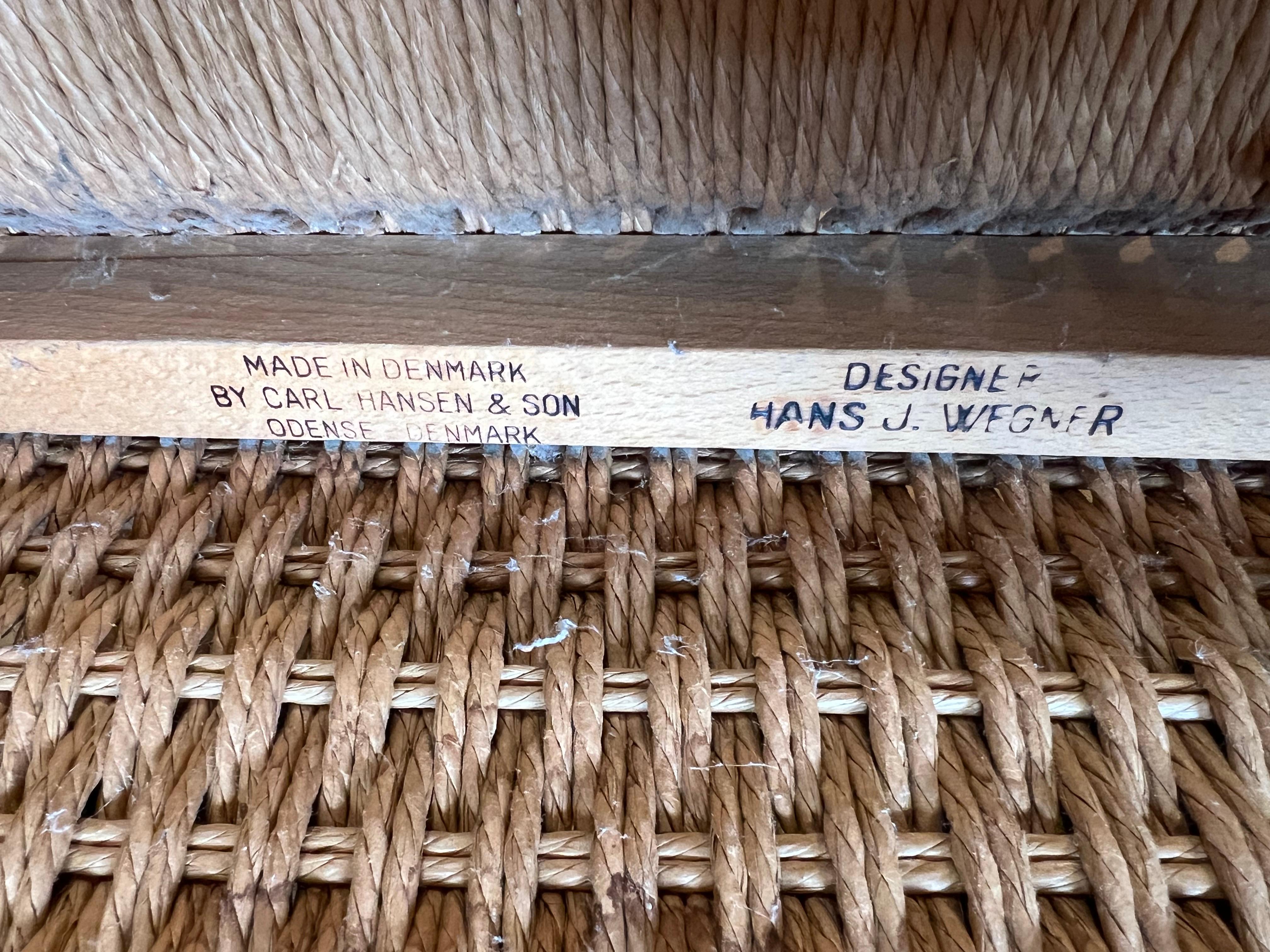 20th Century CH23 Set of 10 Dining Chairs Hans Wegner for Carl Hansen and Son in Oak & Teak