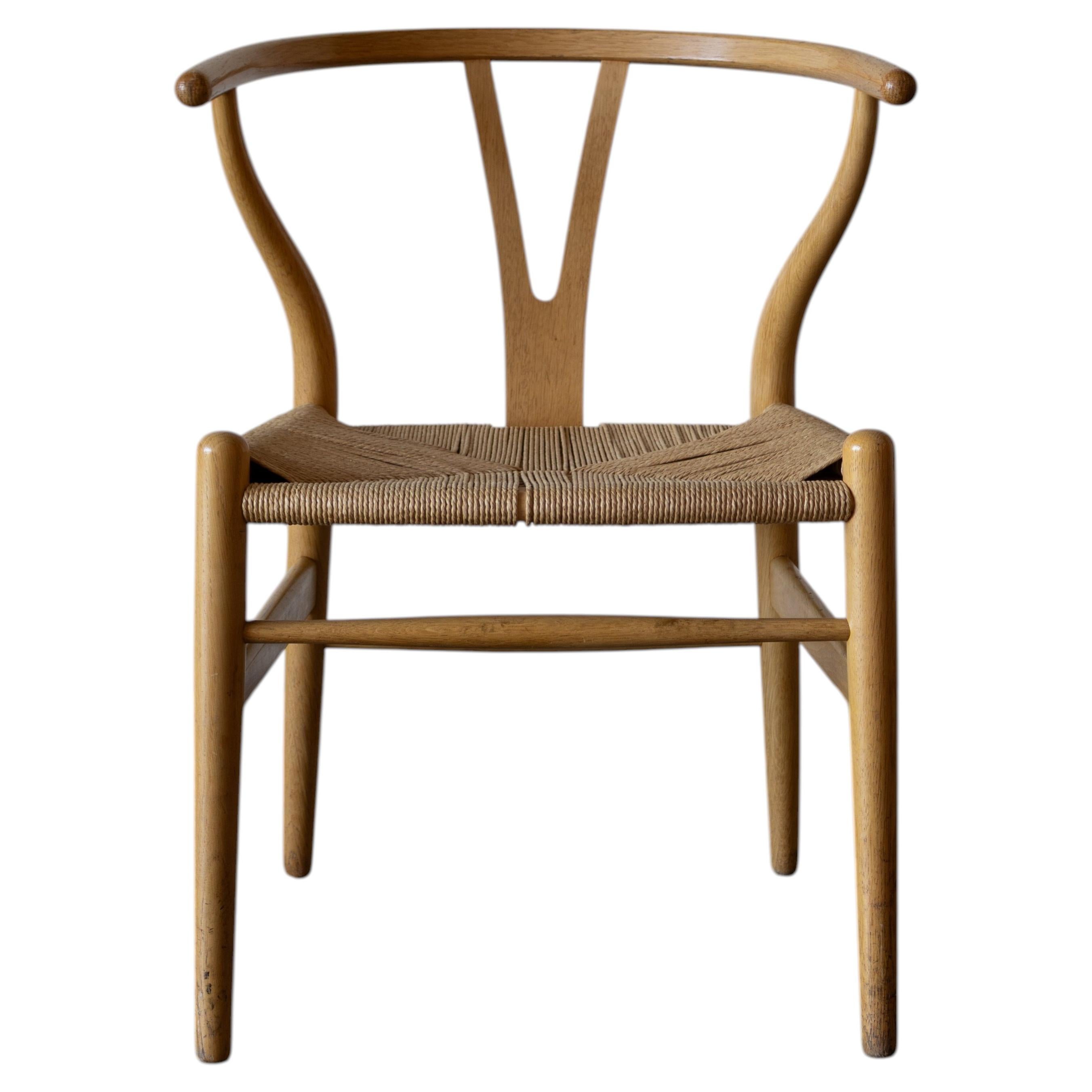 CH24 "Wishbone" Chair by Hans J. Wegner for Carl Hansen & Søn, 1960s For Sale