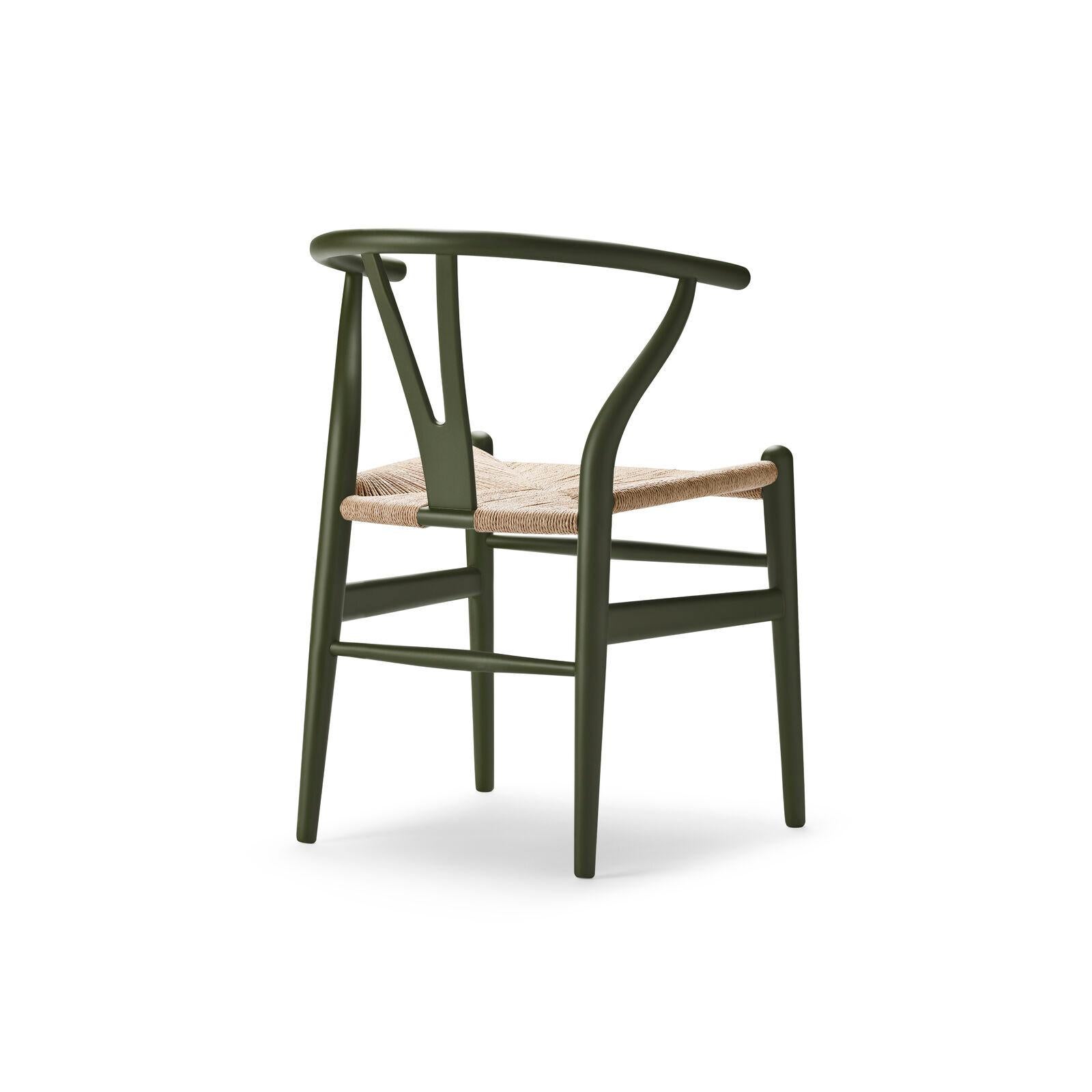 CH24 Wishbone Chair aus Buchenholz mit weicher Seegras-Oberfläche und natürlicher Papierkordel (Moderne der Mitte des Jahrhunderts) im Angebot